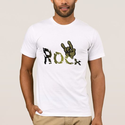 T-shirt Symbole de roche (Devant)