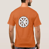 T-shirt Symbole de roue d'Ichthys (Dos)
