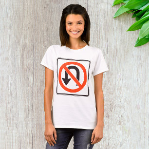 T-SHIRT SYMBOLE DE ROUTE DE SÉCURITÉ DE LA CIRCULATION