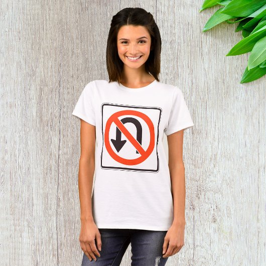 T-SHIRT SYMBOLE DE ROUTE DE SÉCURITÉ DE LA CIRCULATION