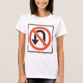 T-SHIRT SYMBOLE DE ROUTE DE SÉCURITÉ DE LA CIRCULATION (Devant)