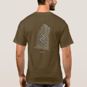 T-shirt Symbole de rune de Jera (avant et arrières (Dos)