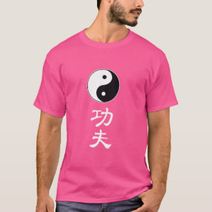 T-shirt Symbole de taoïsme des arts martiaux caractère Kun