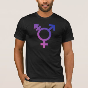 T-shirt Symbole de transsexuel