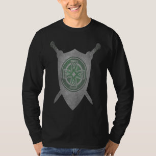 T-shirt Symbole de trinité antique de noeud celtique irlan