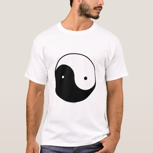 T-shirt Symbole de Yin Yang (Devant)