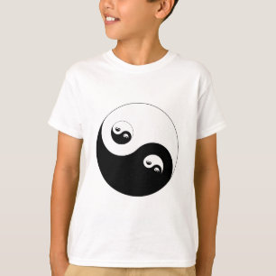 T-shirt Symbole de Yin Yang fractal