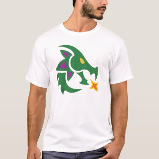 T-shirt Symbole de zodiaque de dragon