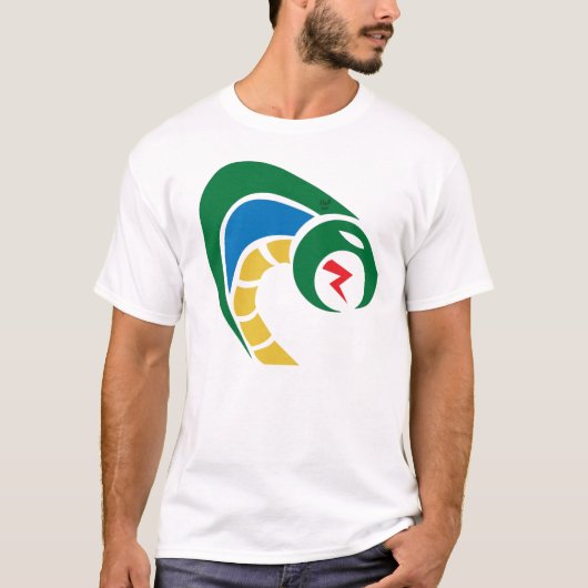 T-shirt Symbole de zodiaque de serpent (Devant)