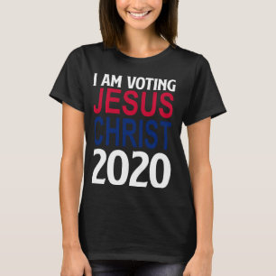 T-shirt SYMBOLE D'ÉLECTION Jésus 2020 Drapeau Usa Patrioti