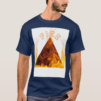 T-shirt Symbole d'élément d'incendie
