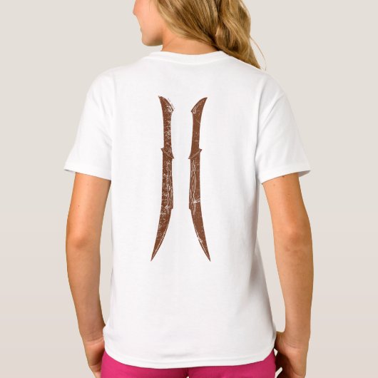 T-shirt Symbole d'épées TAURIEL™ (Dos)