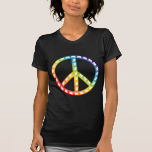 T-shirt Symbole des éléphants et de la paix