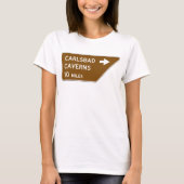 T-shirt Symbole des grottes de Carlsbad (Devant)