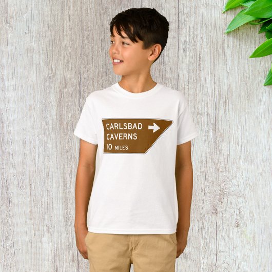 T-shirt Symbole des grottes de Carlsbad
