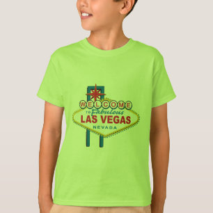 T-shirt SYMBOLE DES MOTS D'ACCUEIL À Las Vegas