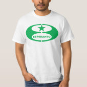 T-shirt Symbole d'espéranto, (Devant)