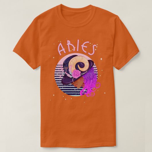 T-shirt Symbole d'horoscope Zodiac Aries Anniversaire Taro (Design devant)