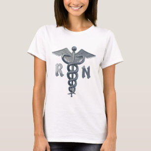 T-shirt Symbole d'infirmière autorisée