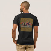 T-shirt Symbole dragon chinois Antique asiatique (Dos entier)