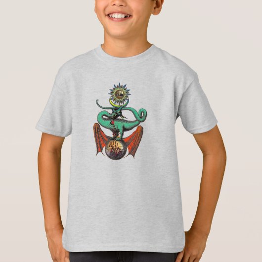 T-shirt Symbole dragon Enfants (Devant)