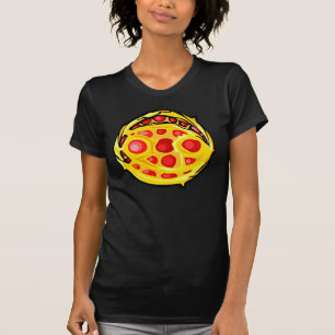 T-shirt Symbole du cancer de couleur rouge Gemstone