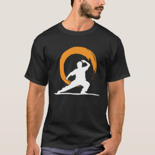 T-shirt Symbole du cercle Tai Chi Qigong Zen