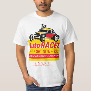 T-shirt Symbole du Danbury Fair Speedways Racearena Yellow