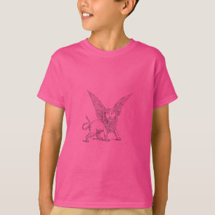 T-shirt Symbole du lion ailé de Saint-Marc