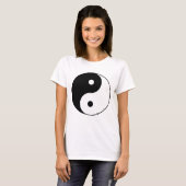 T-shirt symbole du yin yang (Devant entier)