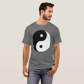 T-shirt symbole du yin yang (Devant entier)
