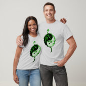 T-shirt Symbole d'unité de dragon vert (Unisexe)