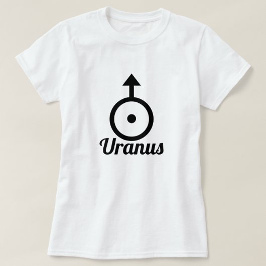 T-shirt Symbole d'Uranus (Design devant)