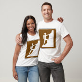 T-shirt Symbole Escalade de roche (Unisexe)