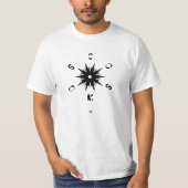 T-shirt Symbole étoile et devise (cosmos) v1 (Devant)