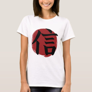 T-shirt Symbole Faith Kanji Calligraphie japonaise