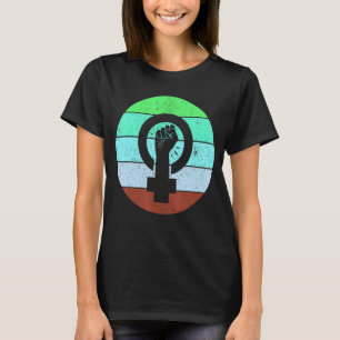 T-shirt Symbole féministe Femme Égalité autonomisation Fem