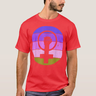 T-shirt Symbole féministe Femme Égalité Femme Vers le fémi