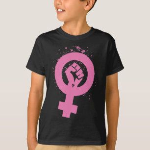 T-shirt Symbole féministe vintage