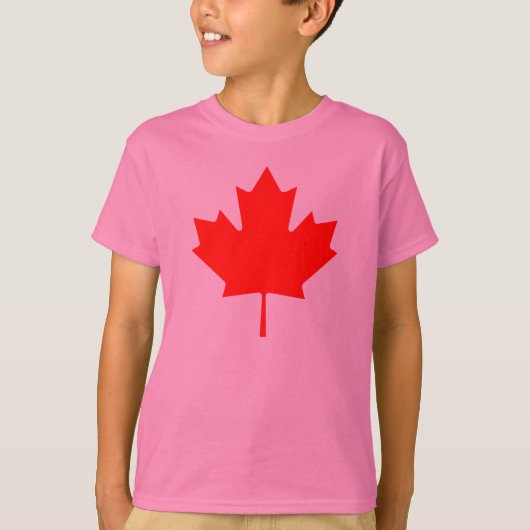 T-shirt symbole Feuille d'érable (Devant)