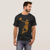 T-shirt SYMBOLE FILLE DE Basket FEMMES DE Basket-Ball Qui (Devant entier)