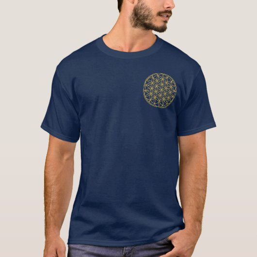 T-shirt Symbole Fleur de Vie (Devant)