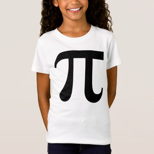 T-Shirt Symbole géant "Pi" (Devant)