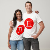 T-shirt Symbole Gemini (Unisexe)