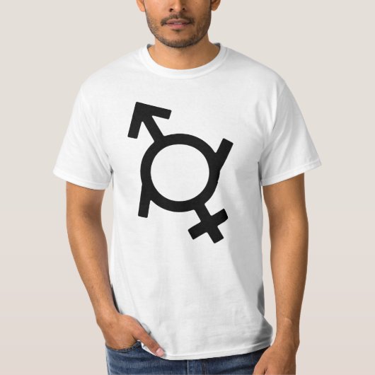 T-shirt Symbole genre féminin et masculin (Devant)