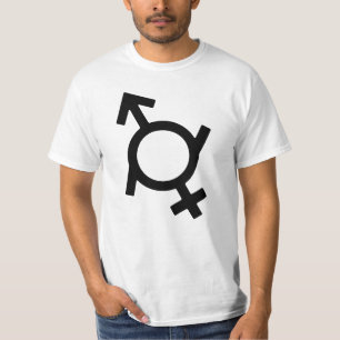T-shirt Symbole genre fluide