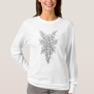 T-Shirt Symbole Géométrique Inspiré de l'Alchimie