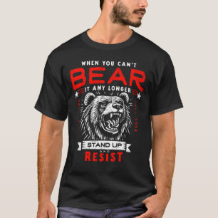 T-shirt Symbole graphique Liberty the Bear Resist