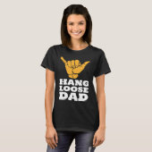 T-shirt SYMBOLE Hawaiian Shaka de Surf Papa Hang Loose (Devant entier)