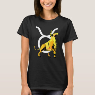 T-shirt Symbole Horoscope de Taurus Constellation du signe